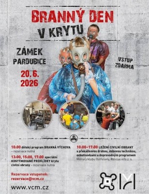 Do tajného krytu na zámku se vrátí branná výchova i civilní obrana