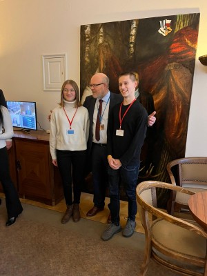 Studentský parlament na návštěvě v Poslanecké sněmovně