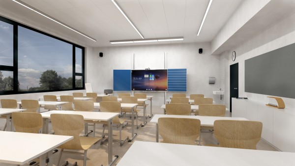 Projekt - pohled do učebny