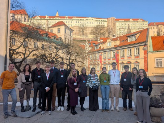 Studentský parlament navštívil Poslaneckou sněmovnu Parlamentu ČR