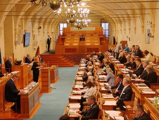 Dětský parlament v Senátu: demokracie na vlastní oči