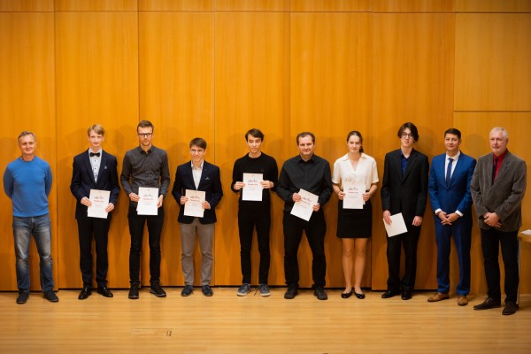 Radnice ocenila další nadané žáky a studenty