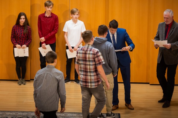 Radnice ocenila další nadané žáky a studenty
