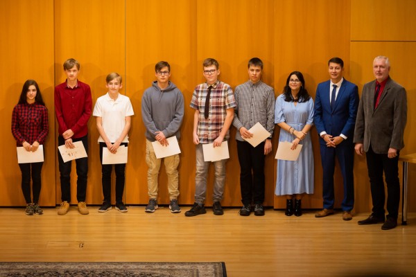 Radnice ocenila další nadané žáky a studenty