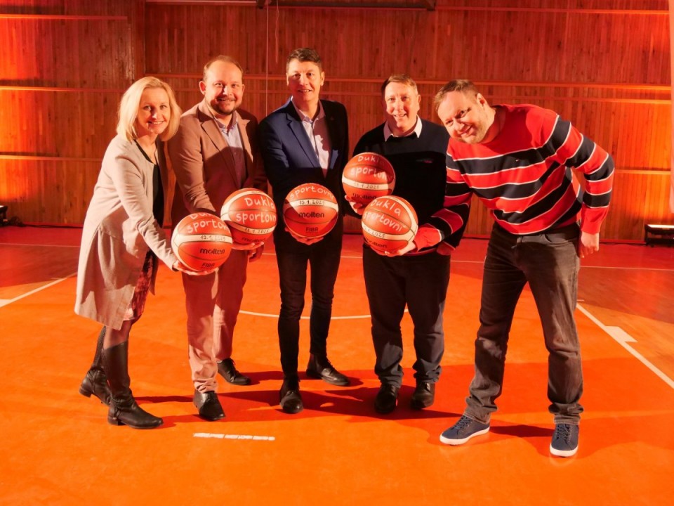 Rekonstrukce basketbalové haly v Pardubicích zahájena: Město buduje špičkové sportovní zázemí