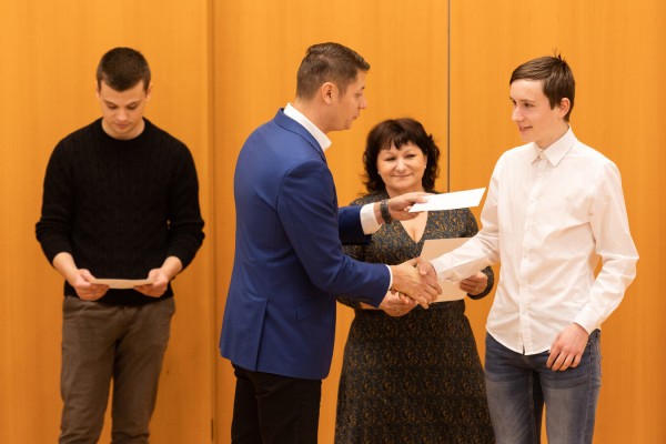 Město ocenilo své nejúspěšnější žáky a studenty