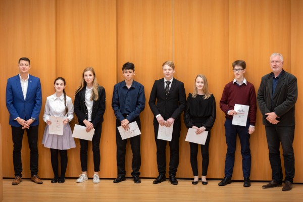 Město ocenilo své nejúspěšnější žáky a studenty