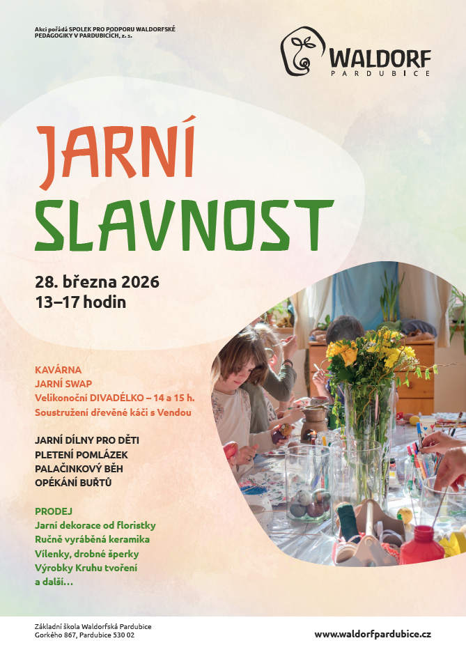 Jarní slavnost ve Waldorfské škole: tvoření, hry a zábava pro celé rodiny